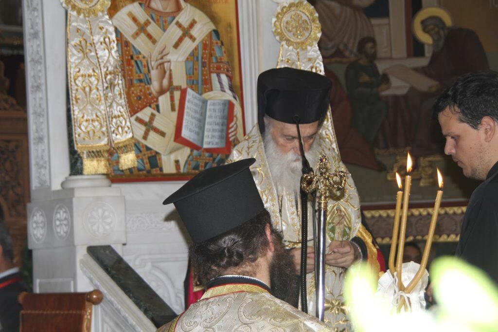 Πανηγυρικός Εσπερινός της Εορτής των Αγίων Κωνσταντίνου & Ελένης στη Γλυφάδα