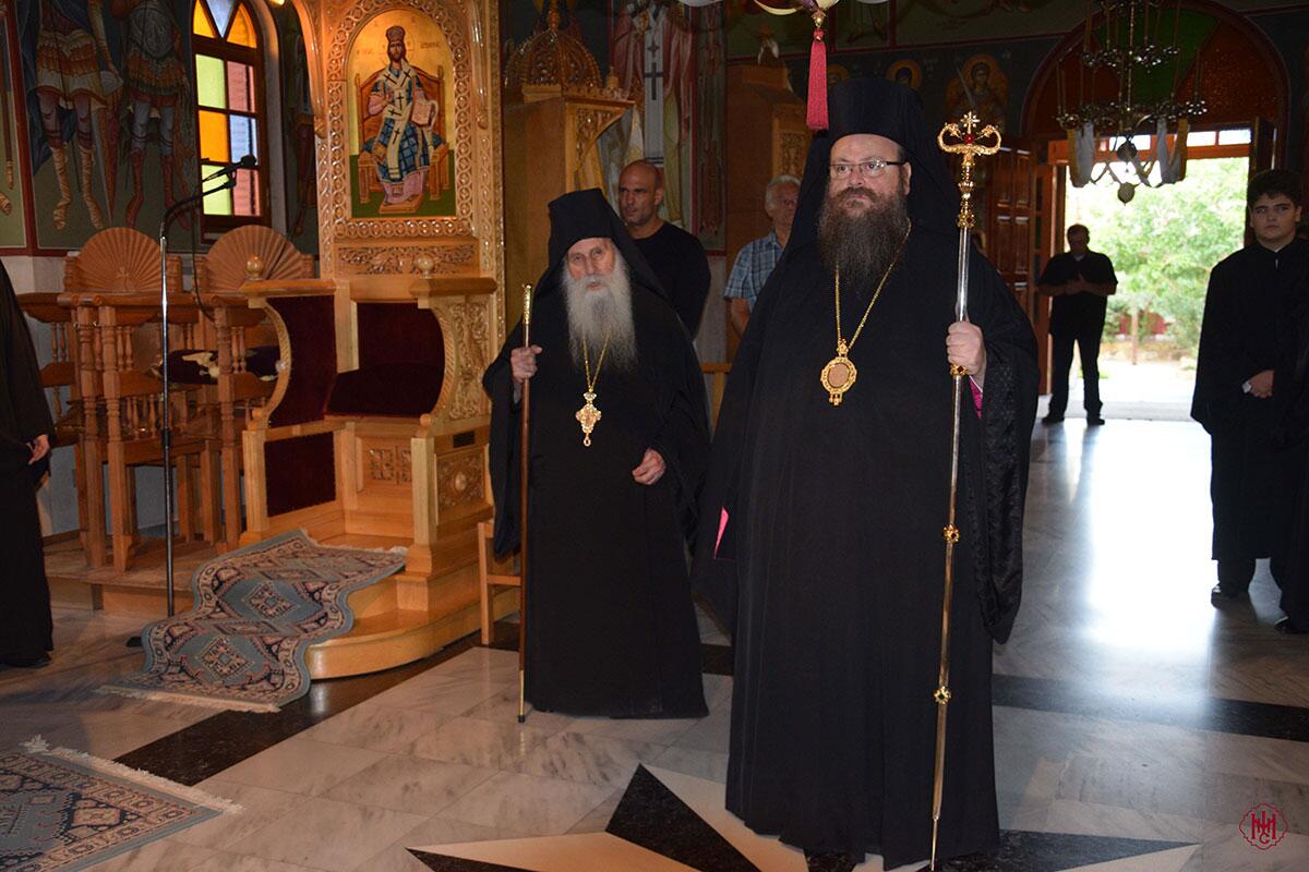 Εορτή του Αγίου Ανθίμου και ονομαστήρια Καθηγουμένου