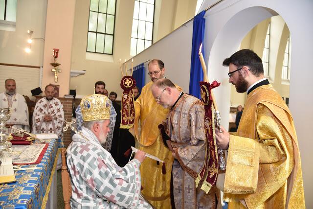 Μητρόπολη Βελγίου: Γενέθλιον Θεοτόκου και χειροτονία Διακόνου