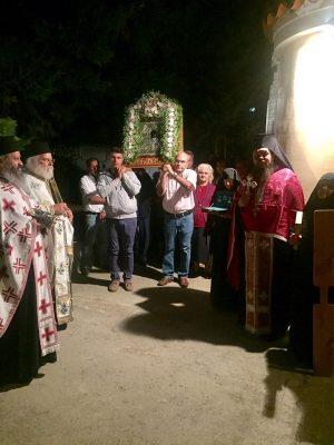Οι Γερόντισσες Μαριάμ και Ευλαμπία διοργάνωσαν την πανήγυρη της Ιεράς Μονής Παναγίας Μυρτιδιωτίσσης