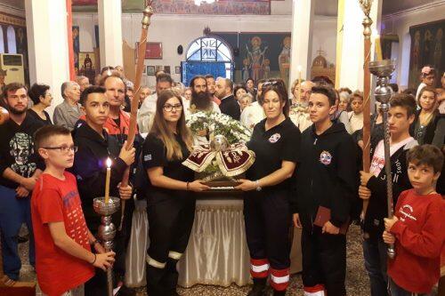 Πλήθος κόσμου υποδέχθηκε την Τίμια Κάρα της Αγίας Μαρίνας στην Εύβοια