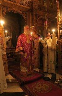 Ο Σύρου Δωρόθεος στην εορτάζουσα Συνοδική και Σταυροπηγιακή Μονή του Αγίου Συμεών