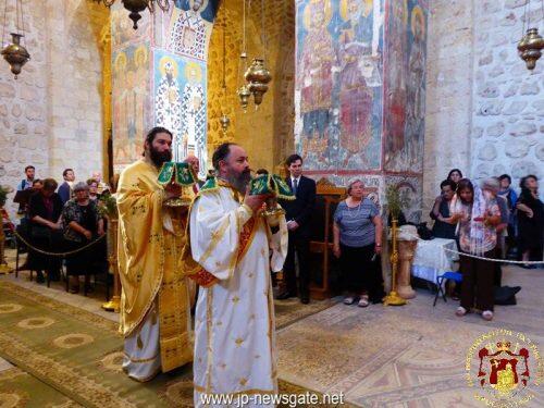Η συγκλονιστική ομιλία του Πατριάρχη Ιεροσολύμων στην Ιερά Μονή Τιμίου Σταυρού 