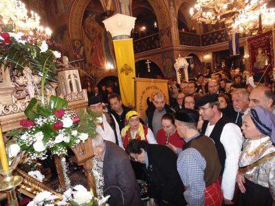 Σέρρες: Πάνδημος υποδοχή της ιεράς εικόνος «Παναγίας Κοσμοσώτειρας» 