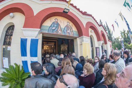 Τίμια Ζώνη της Θεοτόκου: Παρουσία χιλιάδων πιστών η Θεία Λειτουργία στη Νέα Ιωνία