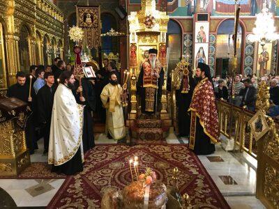 Αγία Ζώνη-Λάρισα: Πλήθος πιστών στην Αρχιερατική Ιερά Αγρυπνία