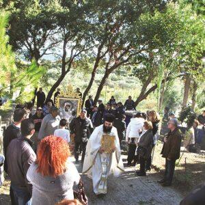 Ζάκυνθος: Με κατάνυξη γιορτάστηκαν τα Εισόδια στην Ιερά Μονή της Παναγίας της Δερματούσσας