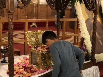 Κύπρος: Χιλιάδες πιστοί υποδέχθηκαν τα Ιερά Λείψανα του Αγίου Ανδρέα