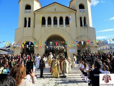 Σπάρτη: Με θρησκευτική λαμπρότητα η πανήγυρη του Πολιούχου Οσίου Νίκωνος