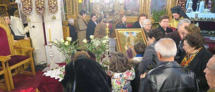 Πανηγυρικά εορτάσθηκε η μνήμη του Αγίου Μηνά του Καλλικελάδου στη Μητρόπολη Φθιώτιδος