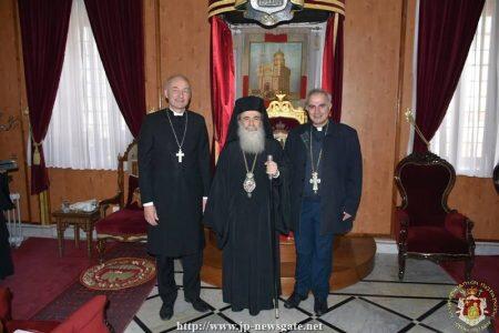 Επίσκεψη του επισκόπου των Λουθηρανών στο Πατριαρχείο Ιεροσολύμων