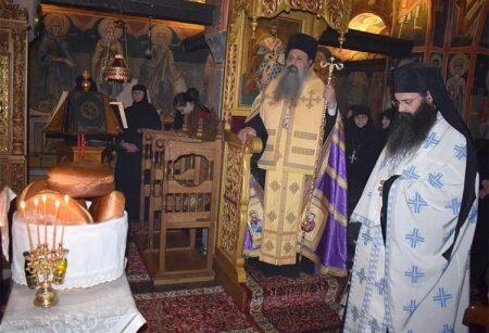 Ο Μετεώρων Θεόκλητος στην Ιερά Μονή Βουτουμά