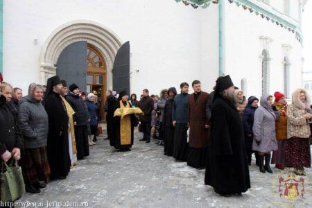 Συμμετοχή του Ιεροσολύμων Θεοφίλου στους εορτασμούς της Ρωσικής Εκκλησίας 