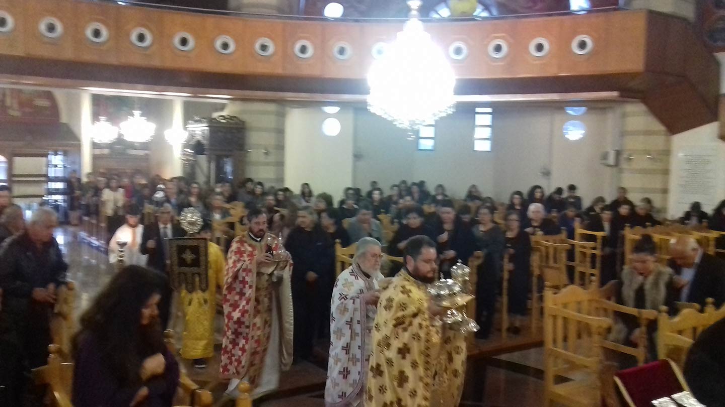 Λειτουργία του Αγίου Ιακώβου του Αδελφοθέου στον Ιερό Ναό Αγίων Κωνσταντίνου Ελένης Τσερίου