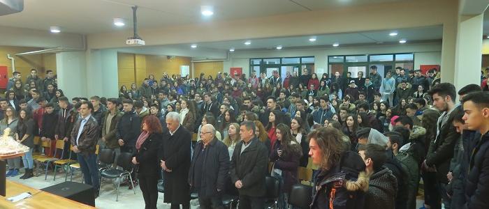 Φθιώτιδος Νικόλαος: Ποιμαντική επίσκεψη στο 6ο Λύκειο Λαμίας