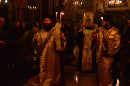 Πλήθος πιστών στα ονομαστήρια του Λεμεσού Αθανασίου