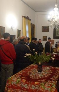 Τήνος: Ο Σύρου Δωρόθεος ευλόγησε την Πίτα των μελών της Φιλαρμονικής