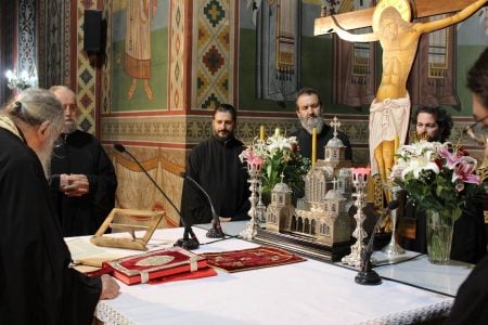 Εορτή της συνάξεως των Αγίων Τριών Ιεραρχών στη Μητρόπολη Θεσσαλιώτιδος