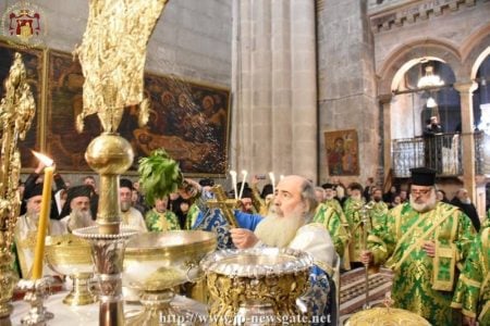 Θεοφάνεια στο Πατριαρχείο Ιεροσολύμων
