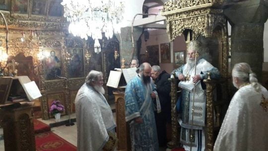 Χιονισμένη Θεία Λειτουργία στα Πριόνια Γρεβενών