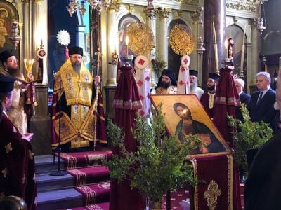 Πρωτοχρονιά 2018 στον Ιερό Μητροπολιτικό Ναό Ευαγγελιστρίας Λευκάδος