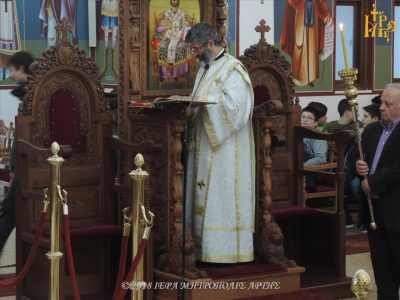 Άρτα: Συνεχίζεται το προσκύνημα του Τιμ. Σταυρού της Επισκοπής Λητής και Ρεντίνης 