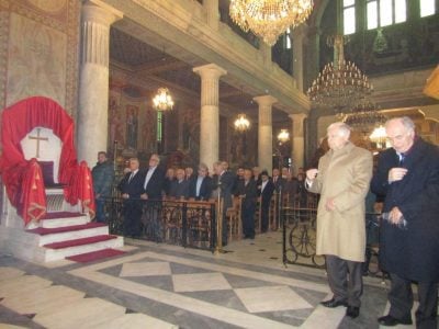 H Αρχιερατική Θεία Λειτουργία για τους αποδήμους Λευκαδίους και Ιθακησίους της Αττικής