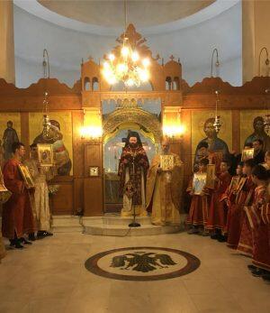 Θεσσαλονίκη-Κυριακή Ορθοδοξίας: Πλήθος κόσμου στον Ναό των αγίων Ραφαήλ, Νικολάου και Ειρήνης