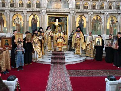 Κυριακή της Ορθοδοξίας: Κοσμοπλημμύρα στον Άγιο Αχίλλιο
