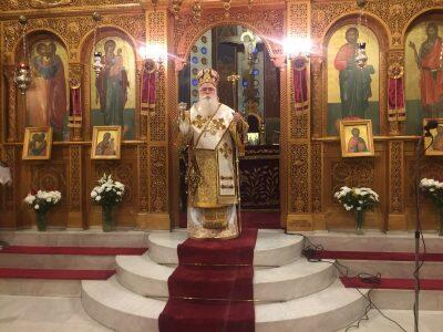 Βόλος: Θεία Λειτουργία στον Ναό Αγίων Αποστόλων Πέτρου και Παύλου Ν. Ιωνίας