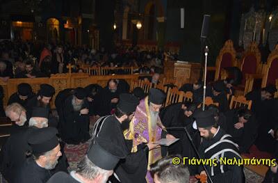 Πλήθος πιστών στον Α' Κατανυκτικό Εσπερινό στον Ναό του Αγίου Νικολάου Αλεξανδρουπόλεως