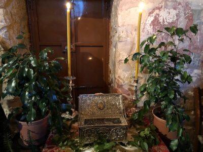 Λιβάδι Καρυάς: Αρχιερατικός Εσπερινός στην Μονή Αγίου Ιωάννου Προδρόμου