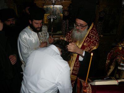 Μονή Κουδουμά: Χειροθετήθηκε Δόκιμος Μοναχός ο Αλέξανδρος Βιολάκης