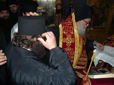 Μονή Κουδουμά: Χειροθετήθηκε Δόκιμος Μοναχός ο Αλέξανδρος Βιολάκης