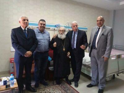 Eπίσκεψη του Κυβερνήτη Σινά στον Αρχιεπίσκοπο Δαμιανό
