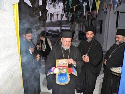 Οι Μυκόνιοι υποδέχθηκαν το Λείψανο του Αγίου Παναγή του Μπασιά