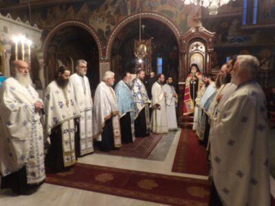 Μεθέορτος Αρχιερατικός Εσπερινός από τον Κορίνθου Διονύσιο