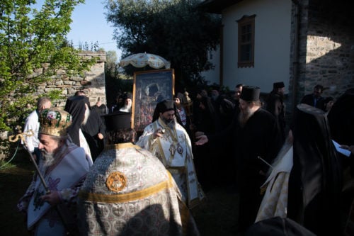 Άγιο Όρος: Ιερά Πανήγυρις στην Ιερά Σταυροπηγιακή Μονή των Ιβήρων