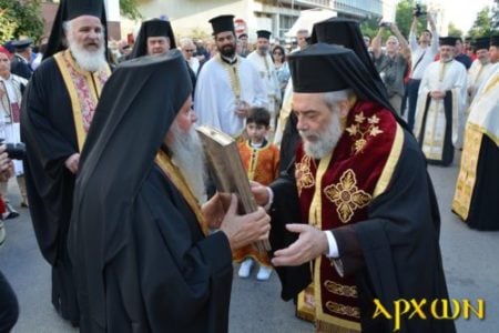 Πλήθος πιστών στην Καλαμάτα για την Παναγία τη Βουλκανιώτισσα