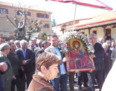 Σουφλί: Τιμήθηκε στο Μετόχι της Αγιορείτικης Μονής Ιβήρων η θαυματουργική εμφάνιση από τη θάλασσα της ιεράς εικόνος της Πορταϊτίσσης