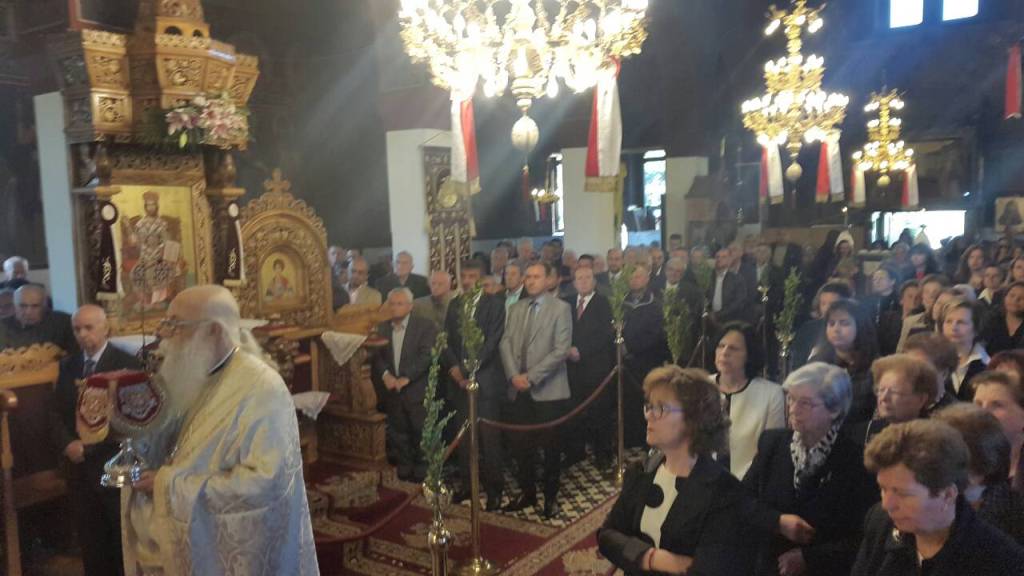 Γρεβενά: Το Βαρόσι γιόρτασε τον Μεγαλομάρτυρα Άγιο Γεώργιο