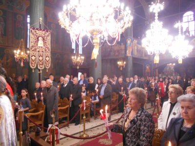Γρεβενά: Πλήθος πιστών στον Εσπερινό της Αγάπης