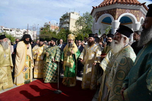 Κυριακή των Βαΐων στη Πάτρα-Τιμὴ στον Εθνομάρτυρα Ιερέα Γεώργιο