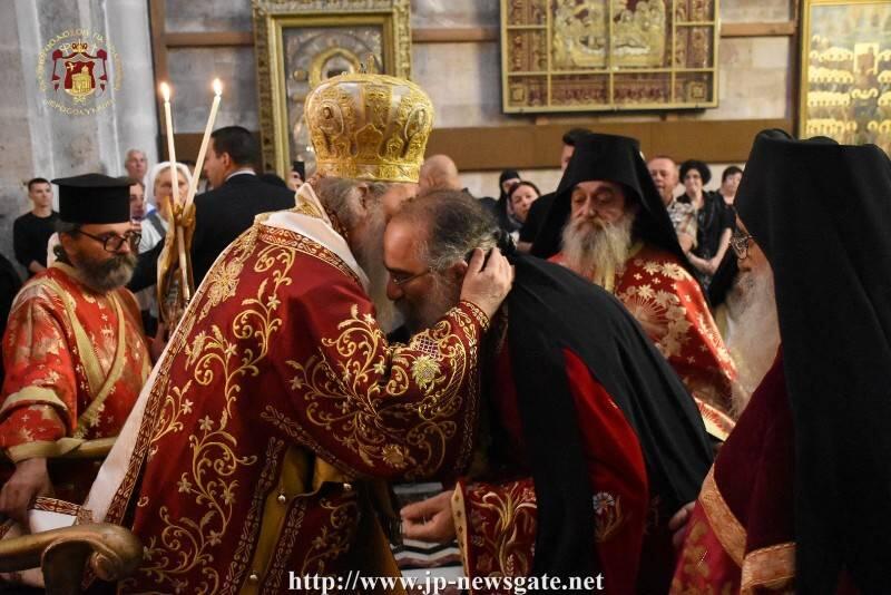 Η Χειροτονία του νέου Αρχιεπισκόπου Μαδάβων Αριστοβούλου