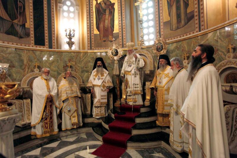 Κυριακή της Πεντηκοστής: Στη Μητρόπολη Αθηνών ο Αρχιεπίσκοπος