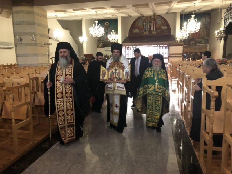 Υποδοχή Τιμίου Ξύλου και Ιερών Λειψάνων Κωνσταντίνου και Ελένης στη Μητρόπολη Ταμασού