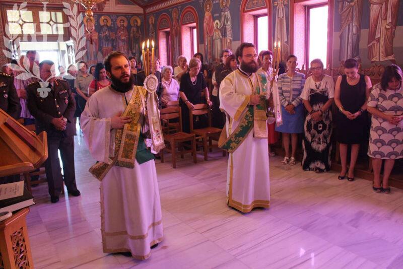 Άγιος Λουκάς ο Ιατρός: Αρχιερατική Θεία Λειτουργία στον πανηγυρίζοντα Ναό του 424 Γ.Σ.Ν.Ε