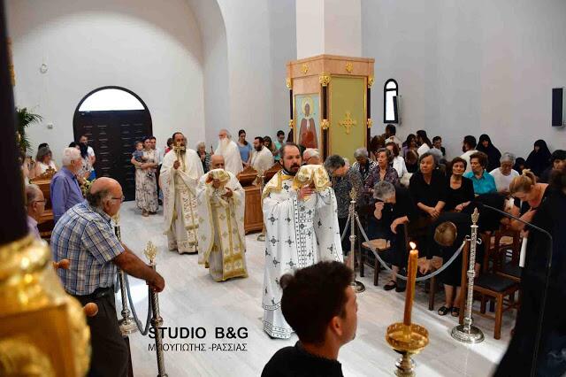 Αρχιερατική Θεία Λέιτουργία σήμερα στον Άγιο Λουκά Ναυπλίου από τον Αργολίδος Νεκτάριο