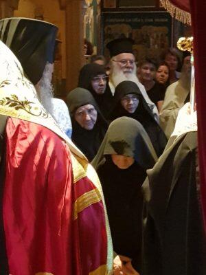 Σε κλίμα συγκίνησης η ενθρόνιση της νέας Ηγουμένης στην Μονή Κοιμήσεως Θεοτόκου Γκούρας