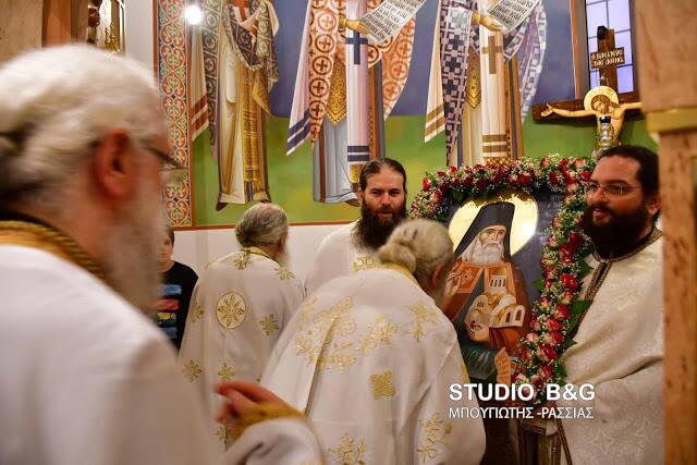 Άγιος Λουκάς ο Ιατρός: Πλήθος πιστών στον Εσπερινό στο Ναύπλιο